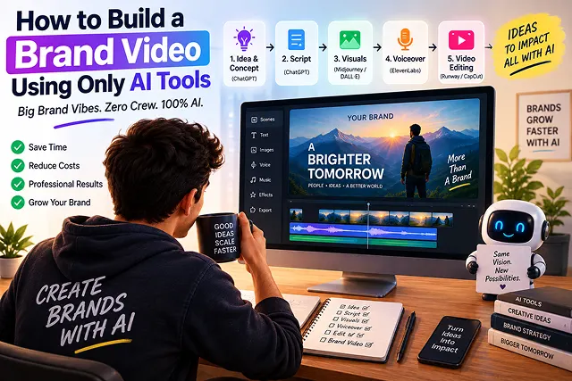 How to Build a Brand Video Using Only AI Tools